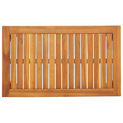 Set Divano da Giardino 2 pcs Marrone Legno massello di acacia - homemem39