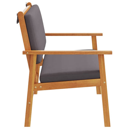 Panchina da giardino Marrone Legno massello di acacia