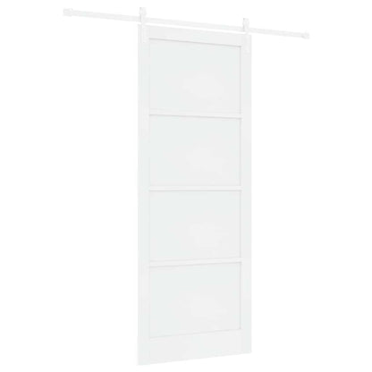 Porta scorrevole Bianco 93 x 232 cm Pino massello