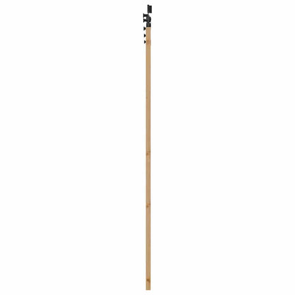 Set di Porte Scorrevoli Naturale e nero 61 x 198.5 cm