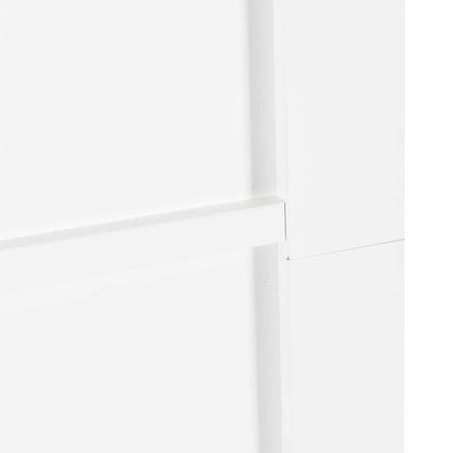 Porta scorrevole Bianco e Nero 73,5 x 198,5 cm Pino massello