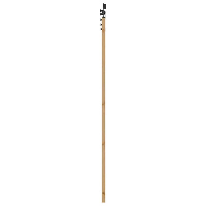 Set di Porte Scorrevoli Naturale e nero 83 x 211 cm