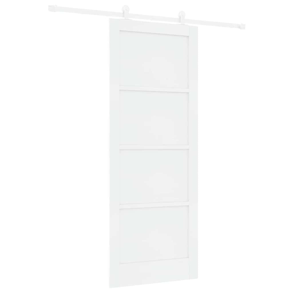 Set di Porte Scorrevoli Bianco 83 x 211 cm