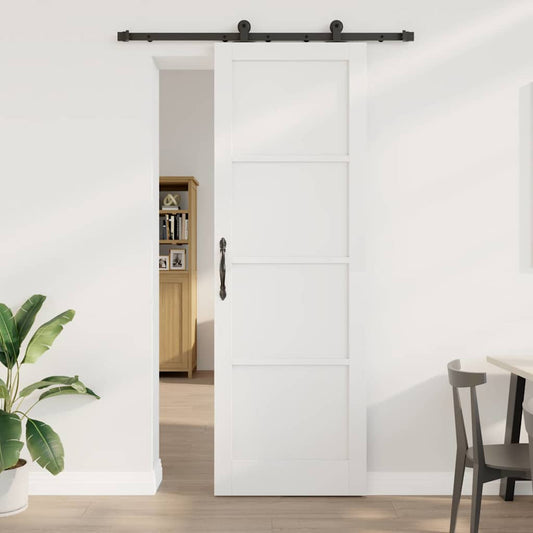Porta Scorrevole ORKDAL Bianco e nero 78 x 232 cm