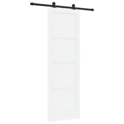 Porta Scorrevole ORKDAL Bianco e nero 78 x 232 cm