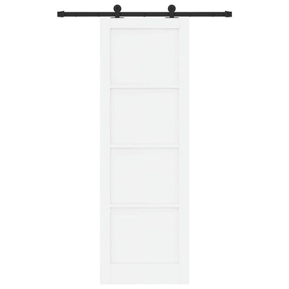 Porta Scorrevole ORKDAL Bianco e nero 78 x 232 cm