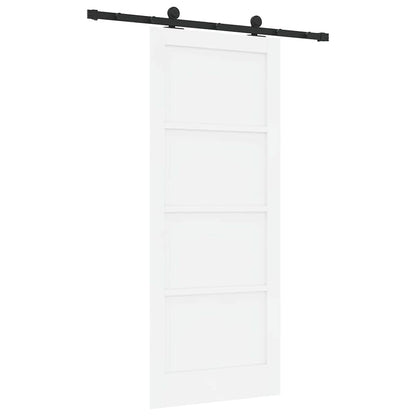 Porta Scorrevole ORKDAL Bianco e nero 83 x 202 cm
