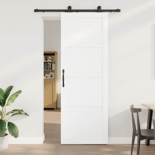 Porta Scorrevole ORKDAL Bianco e nero 83 x 232 cm