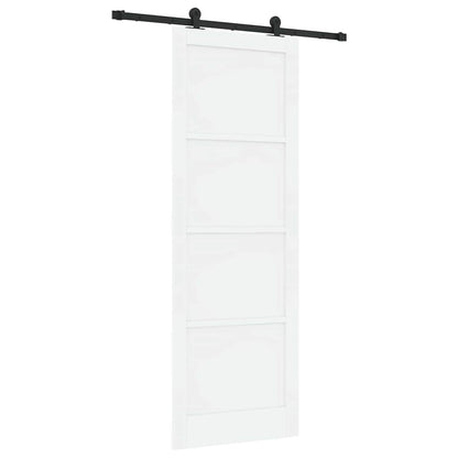 Porta Scorrevole ORKDAL Bianco e nero 83 x 232 cm