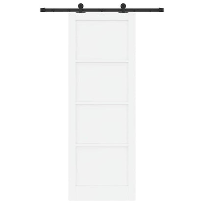 Porta Scorrevole ORKDAL Bianco e nero 83 x 232 cm
