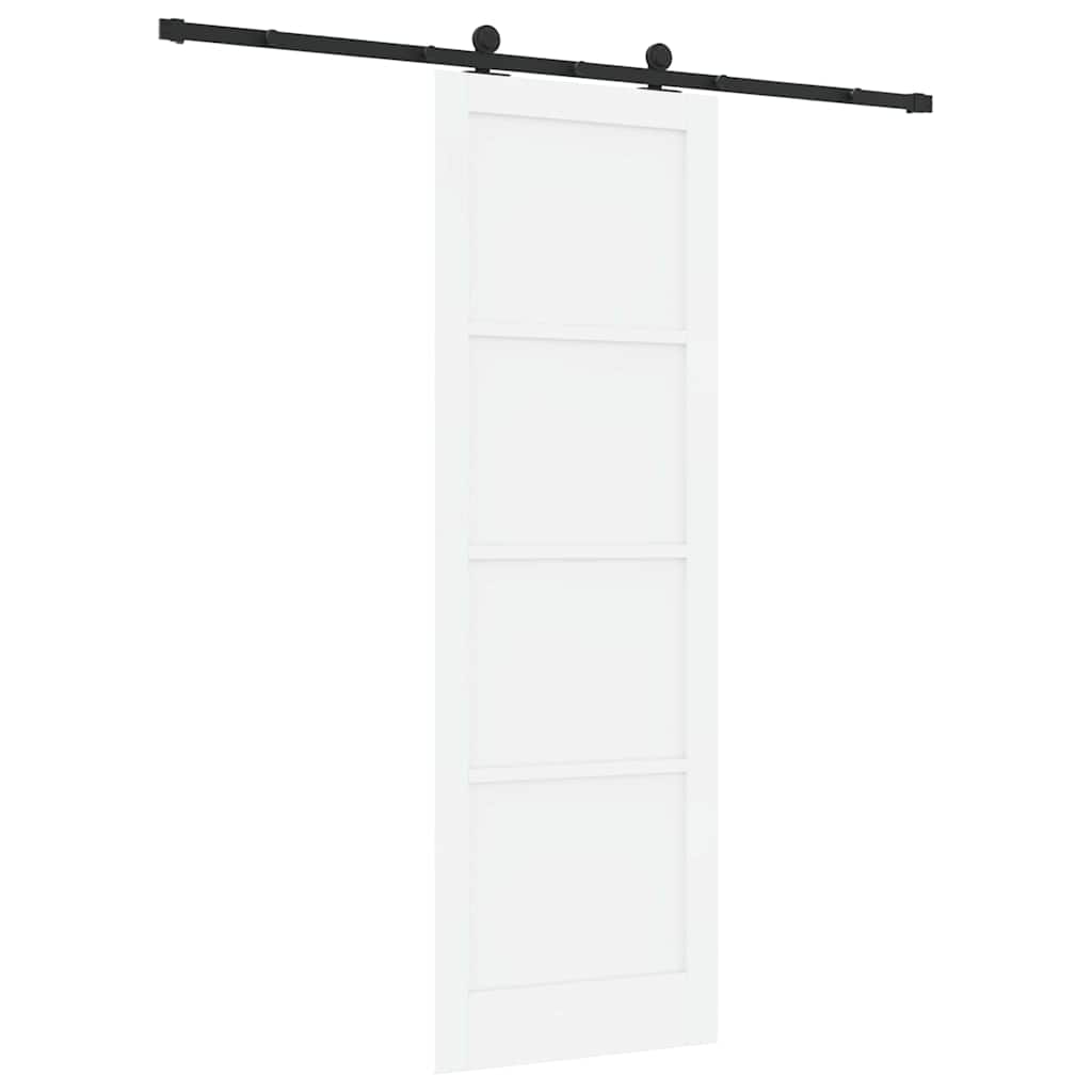 Porta Scorrevole ORKDAL Bianco e nero 78 x 232 cm