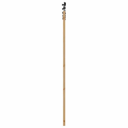 Set Porta Scorrevole ORKDAL Naturale e nero 83 x 202 cm