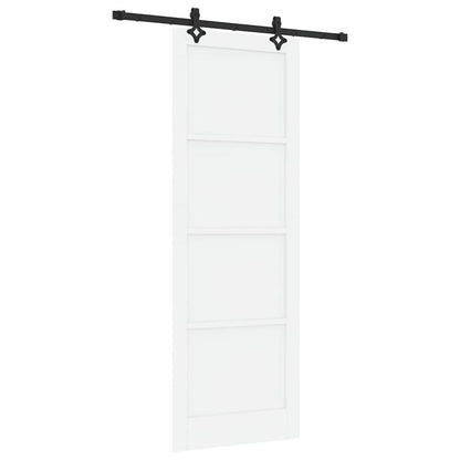 Set Porta Scorrevole ORKDAL Bianco e nero 83 x 232 cm