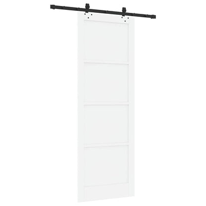 Set Porta Scorrevole ORKDAL Bianco e nero 83 x 232 cm