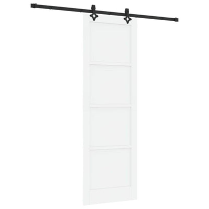 Set Porta Scorrevole ORKDAL Bianco e nero 78 x 232 cm