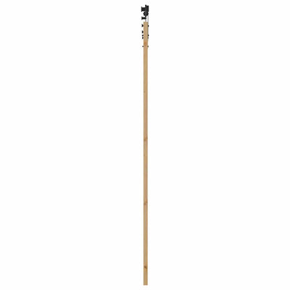 Porta Scorrevole Naturale e nero 83 x 232 cm