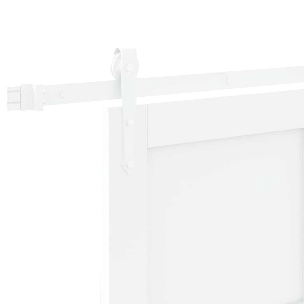 Porta scorrevole ORKDAL Bianco 83 x 211 cm Pino massello