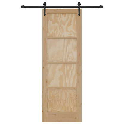 Porta scorrevole ORKDAL Marrone 73.5 x 211 cm