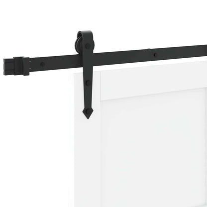 Porta scorrevole ORKDAL Bianco 73,5 x 211 cm Pino massello