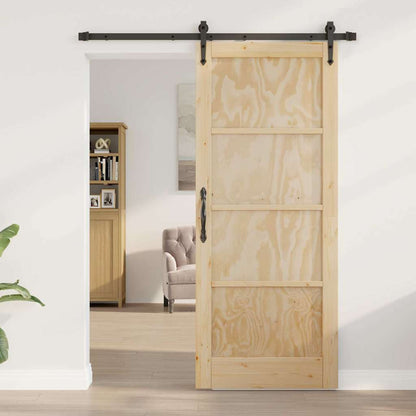 Porta scorrevole ORKDAL Marrone 83 x 202 cm