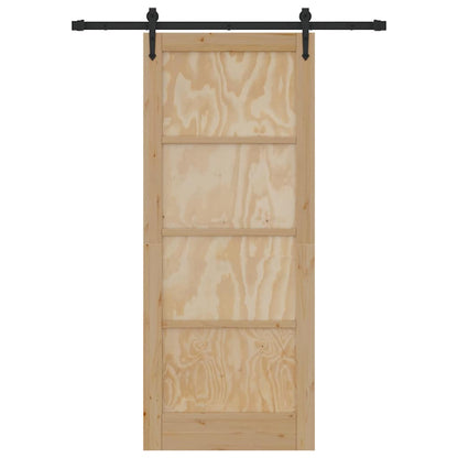 Porta scorrevole ORKDAL Marrone 83 x 202 cm