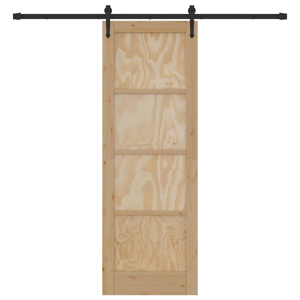Porta scorrevole ORKDAL Marrone 73.5 x 211 cm