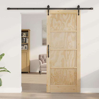 Porta scorrevole ORKDAL Marrone 83 x 202 cm