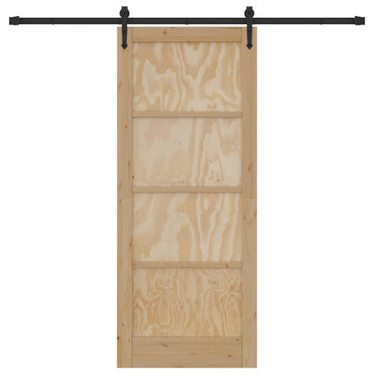 Porta scorrevole ORKDAL Marrone 83 x 202 cm
