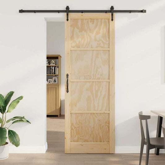 Porta scorrevole ORKDAL Marrone 83 x 232 cm