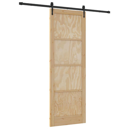 Porta scorrevole ORKDAL Marrone 83 x 232 cm