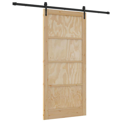 Porta scorrevole ORKDAL Marrone 93 x 202 cm