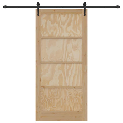 Porta scorrevole ORKDAL Marrone 93 x 202 cm