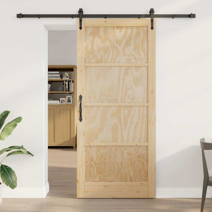 Porta scorrevole ORKDAL Marrone 93 x 211 cm