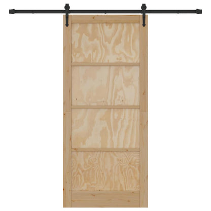 Porta scorrevole ORKDAL Marrone 93 x 211 cm