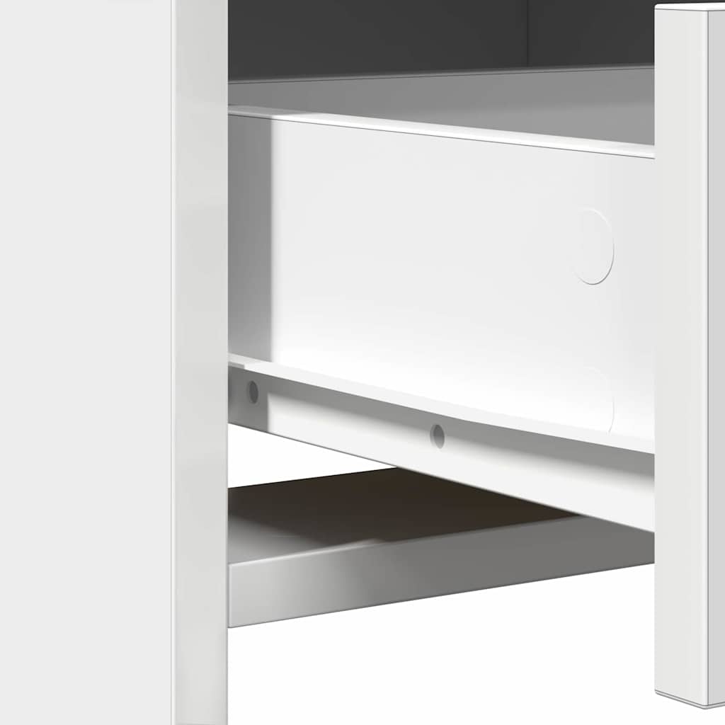Credenza Bianco 40 x 41 x 135 cm Legno ingegnerizzato