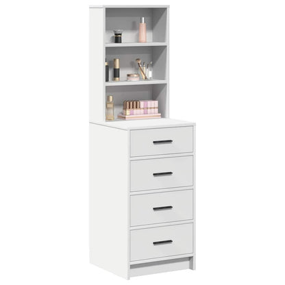Credenza con cassetto Bianco 40 x 41 x 135 cm Legno multistrato
