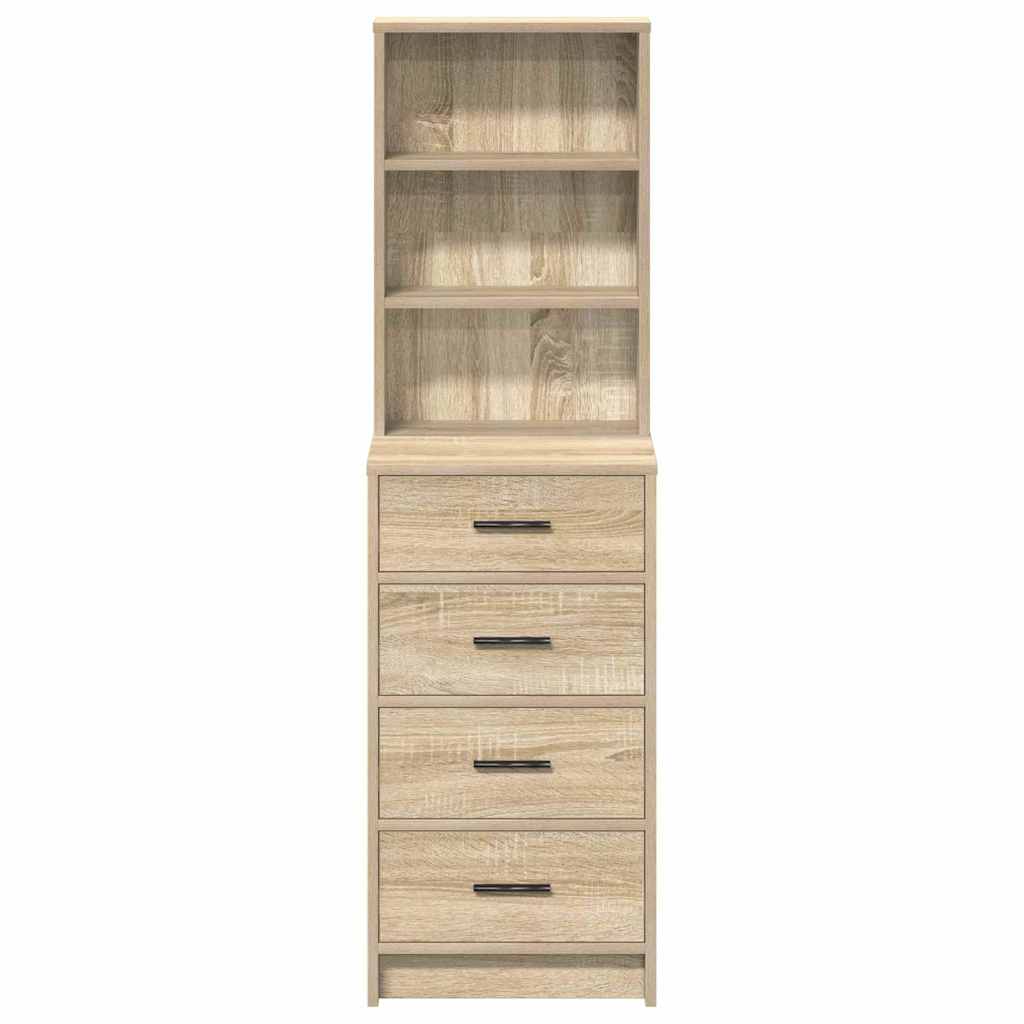 Credenza rovere sonoma 40 x 41 x 135 cm Legno multistrato