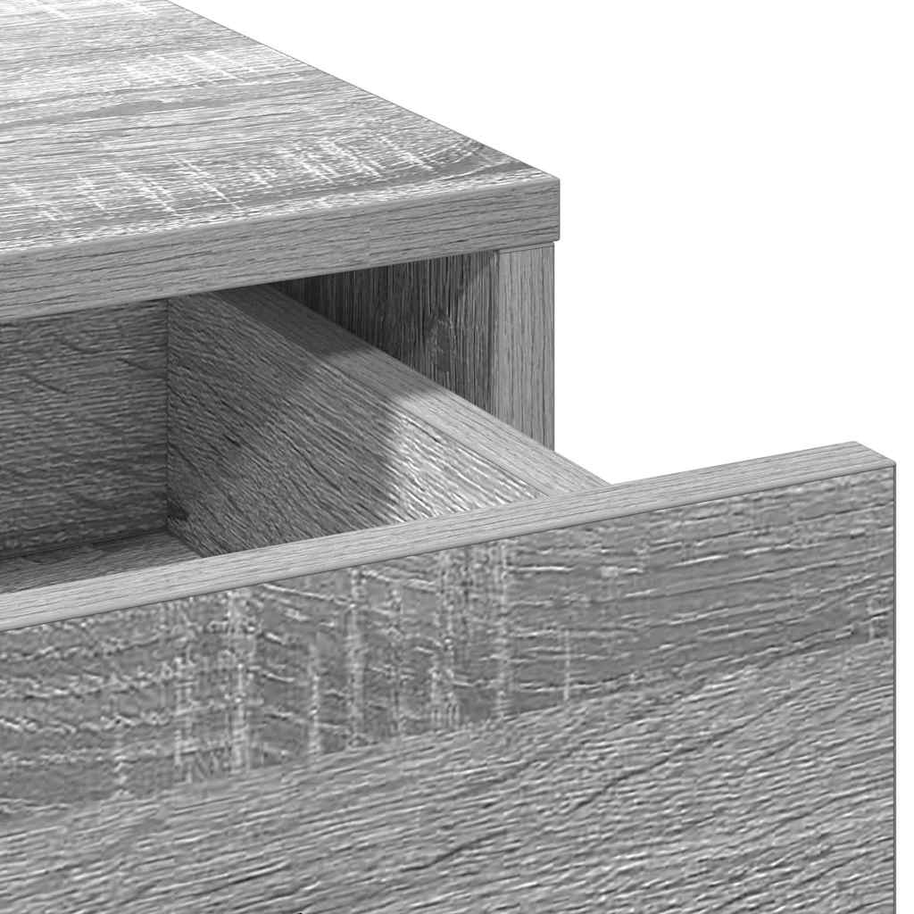 Credenza Grigio sonoma 40 x 41 x 135 cm Legno multistrato | homemem39