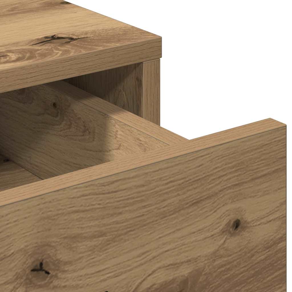 Credenza rovere artigianale 40 x 41 x 135 cm Legno multistrato