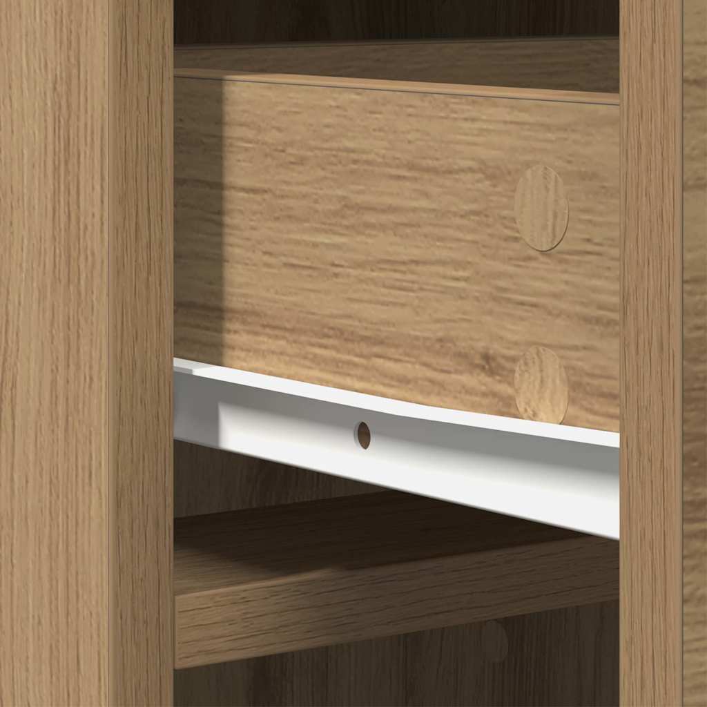 Credenza rovere artigianale 40 x 41 x 135 cm - homemem39