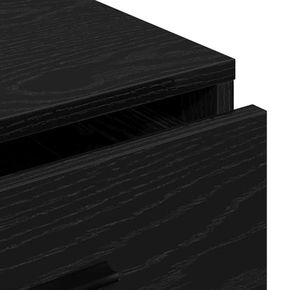 Credenza Rovere nero 40 x 41 x 75 cm Legno multistrato | homemem39