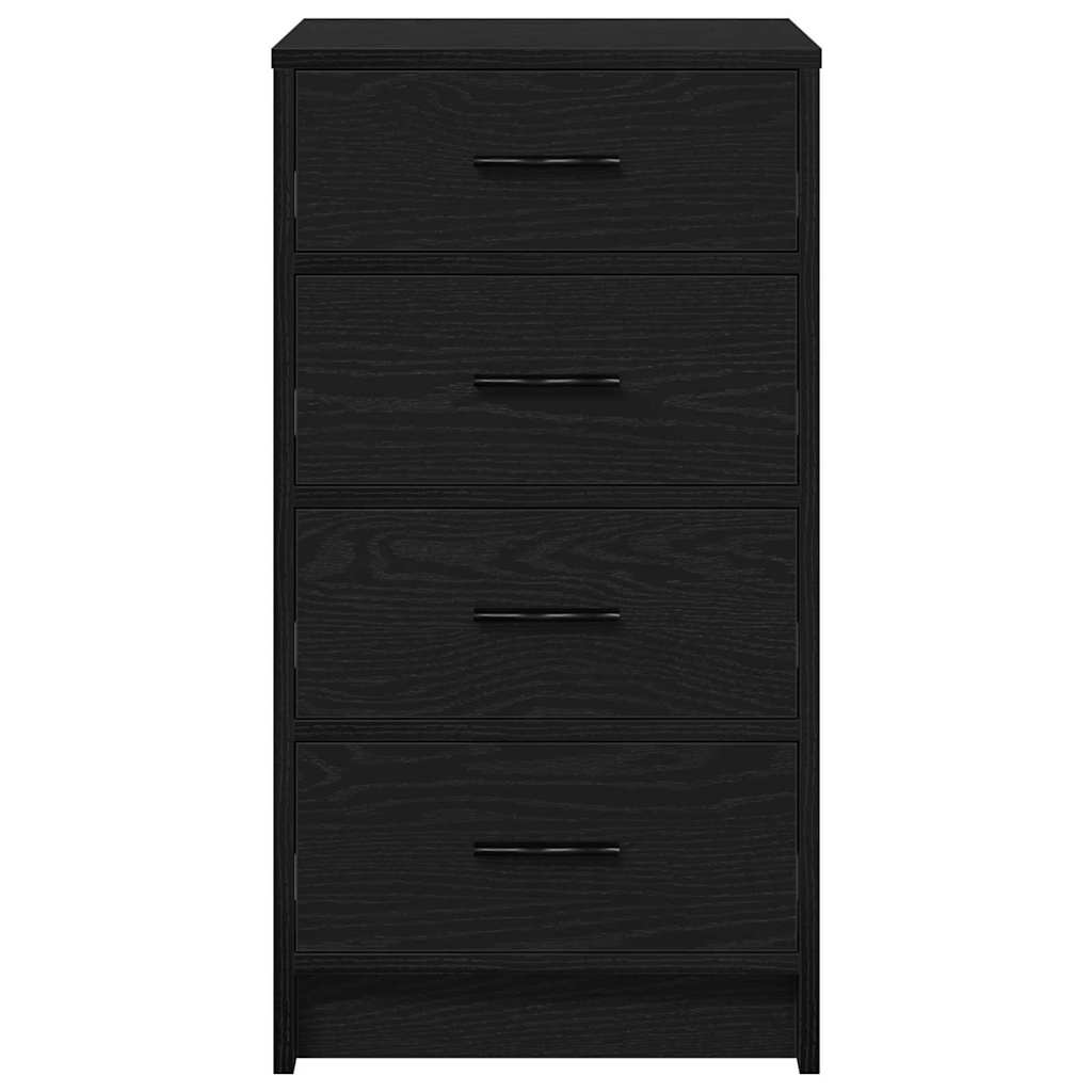 Credenza Rovere nero 40 x 41 x 75 cm Legno multistrato