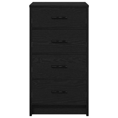 Credenza Rovere nero 40 x 41 x 75 cm Legno multistrato