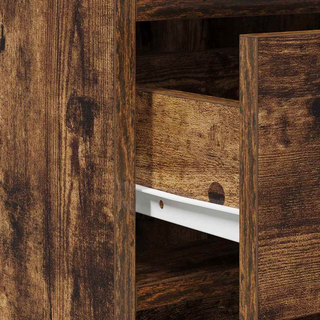 Credenza Rovere fumo 40 x 41 x 75 cm Legno multistrato