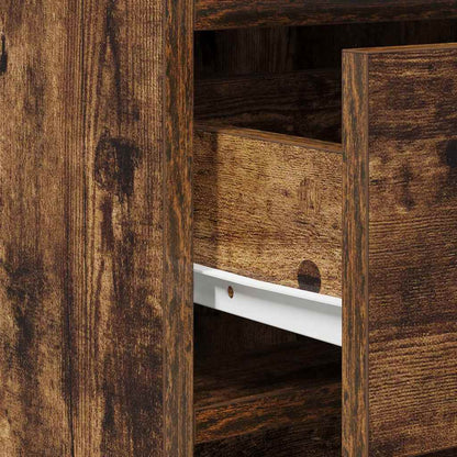 Credenza Rovere fumo 40 x 41 x 75 cm Legno multistrato