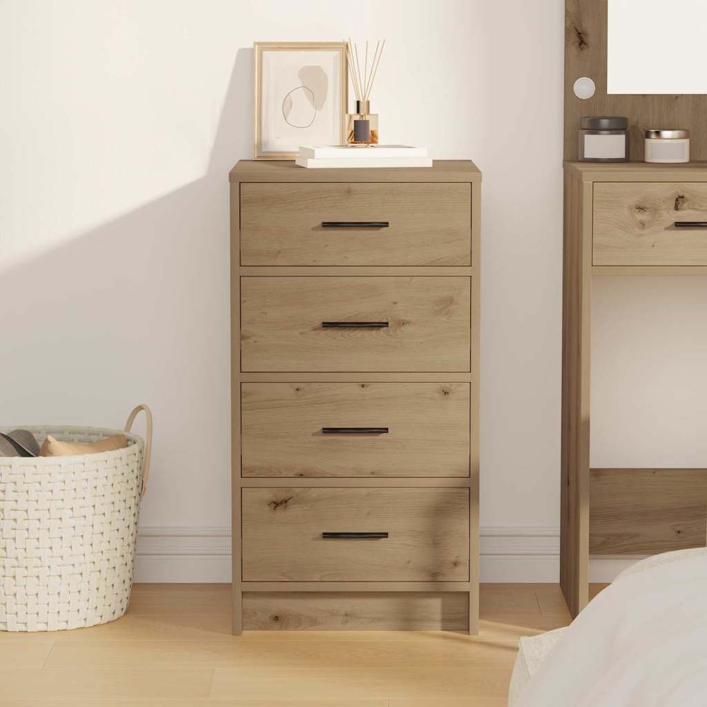 Credenza rovere artigianale 40 x 41 x 75 cm Legno multistrato