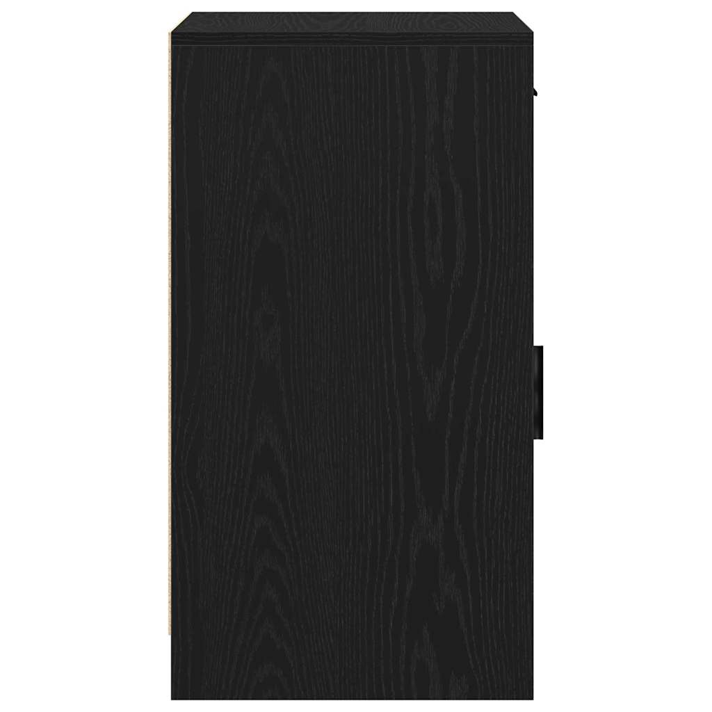 Credenza Rovere nero 40 x 40.5 x 75 cm Legno multistrato