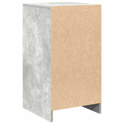 Credenza Grigio cemento 40 x 40.5 x 75 cm Legno multistrato
