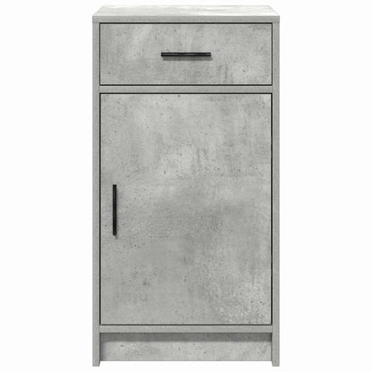 Credenza Grigio cemento 40 x 40.5 x 75 cm Legno multistrato
