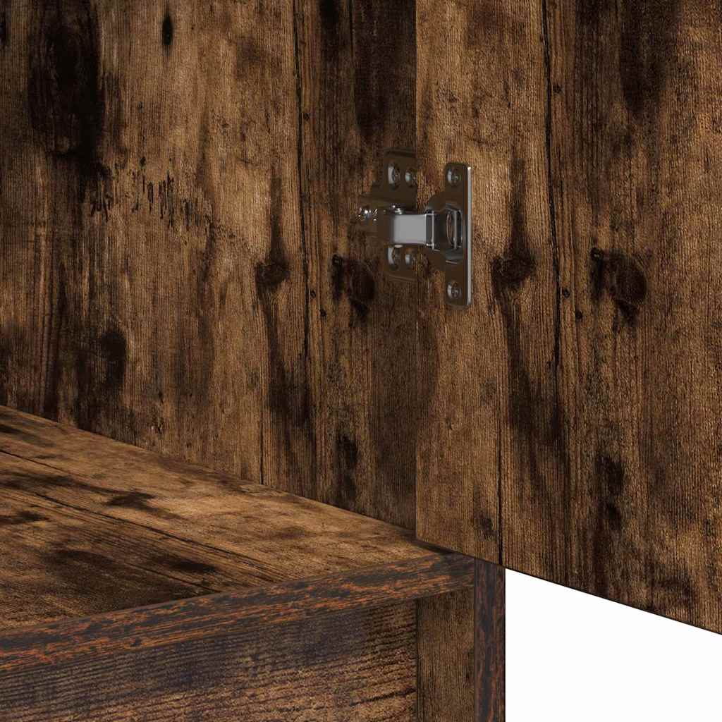 Credenza Rovere fumé 40 x 40.5 x 75 cm Legno ingegnerizzato - homemem39